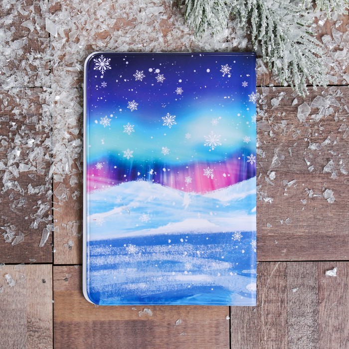 Обложка на паспорт «СЕВЕР» (мишка), 9.5 х 14 см