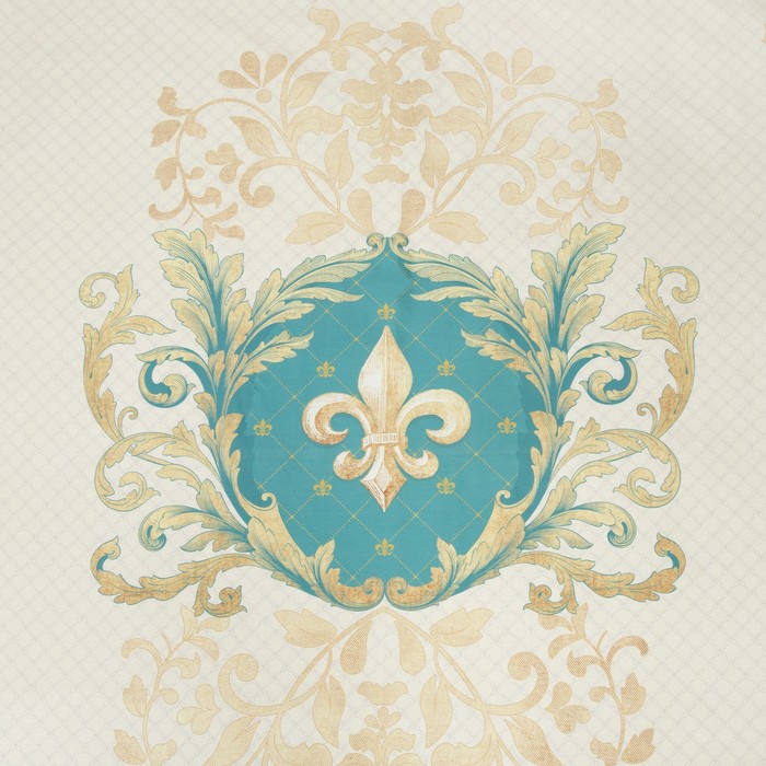 Постельное бельё "Этель" евро Королевский вензель 200х215 см, 216х237 см, 50х70+5 см - 2 шт, 100% хлопок