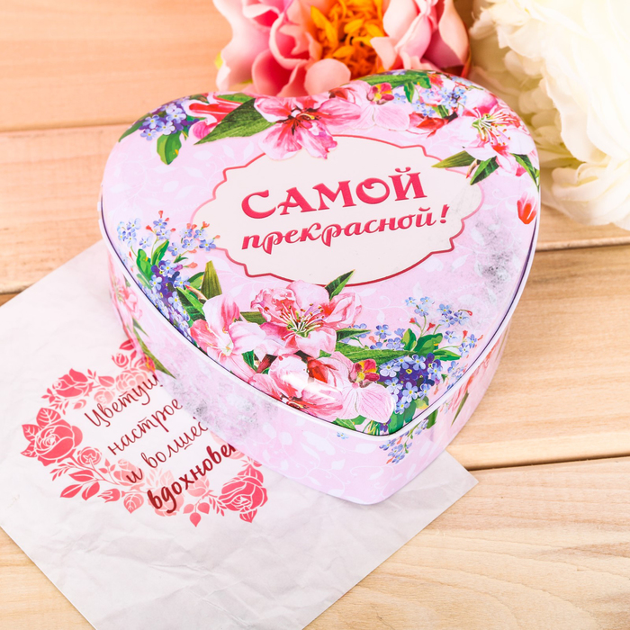 Подарочный набор шкатулка+свиток пожеланий МИКС