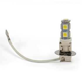 Лампа светодиодная KS, H3, 9 SMD 5050 диодов, 12 В, белая