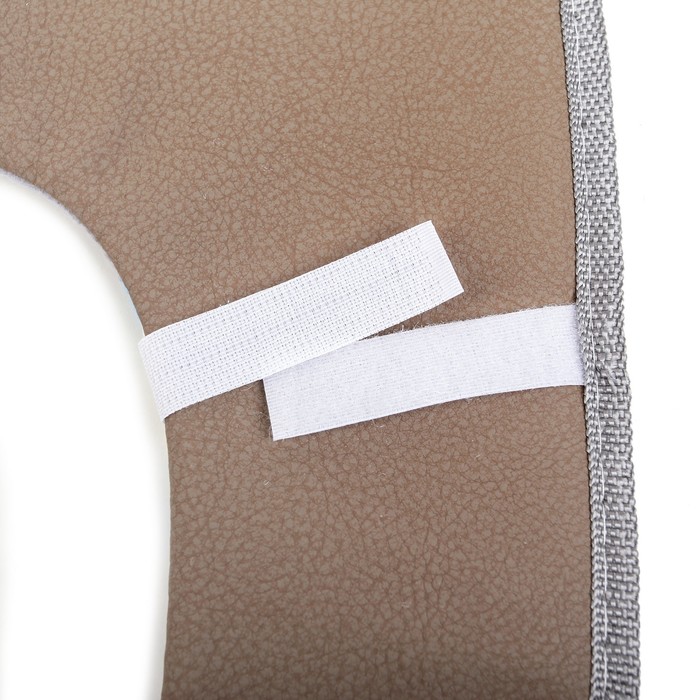 Чехол на сиденье для унитаза на липучках "Цветы", цвет МИКС