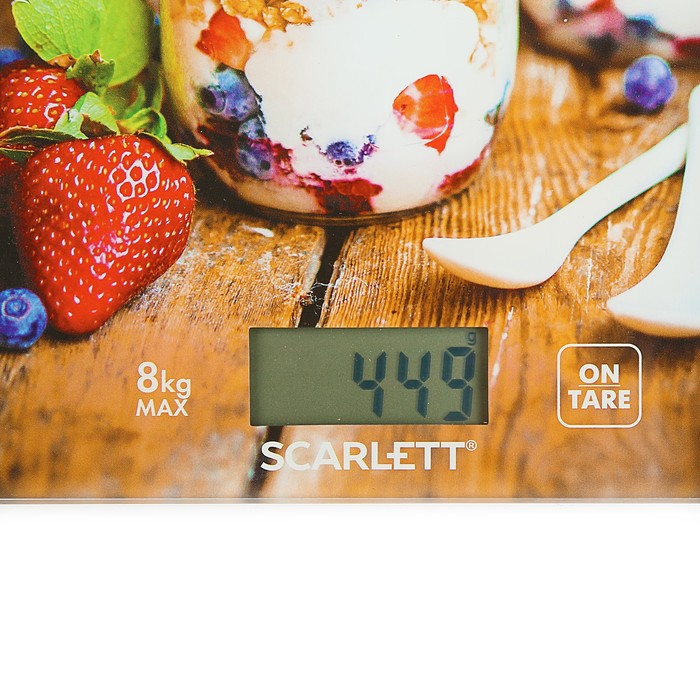 Весы кухонные Scarlett SC-KS57P35, электронные, 8 кг