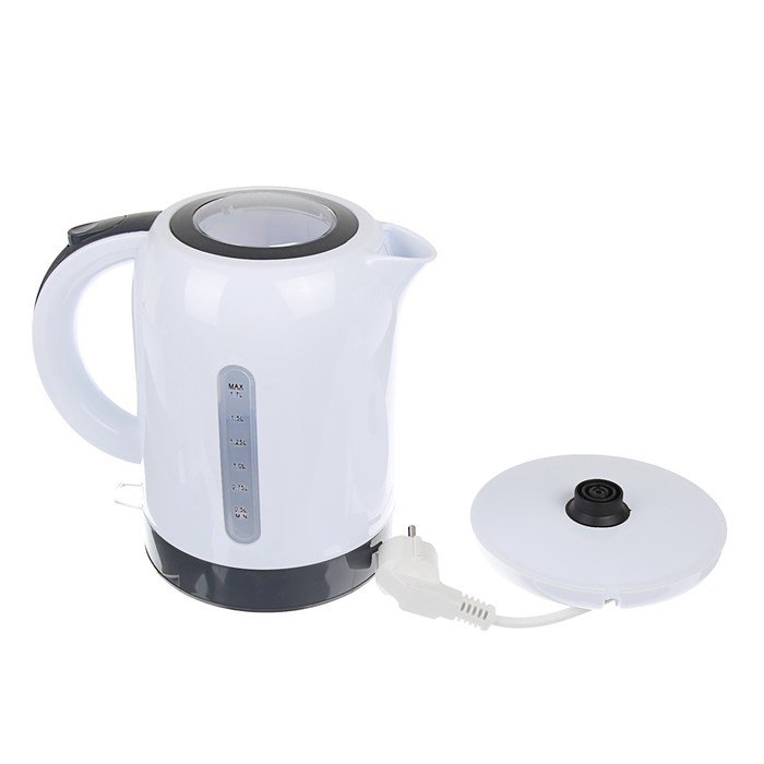 Чайник электрический Scarlett SC-EK18P38, 2200 Вт, 1.7л, белый