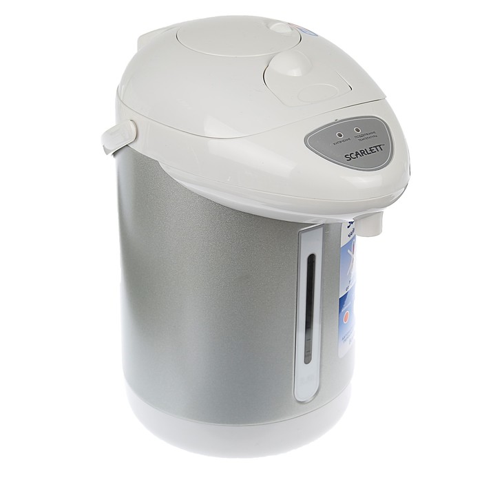 Термопот Scarlett SC-ET10D10, 750 Вт, 2.5 л, поддержание температуры, белый
