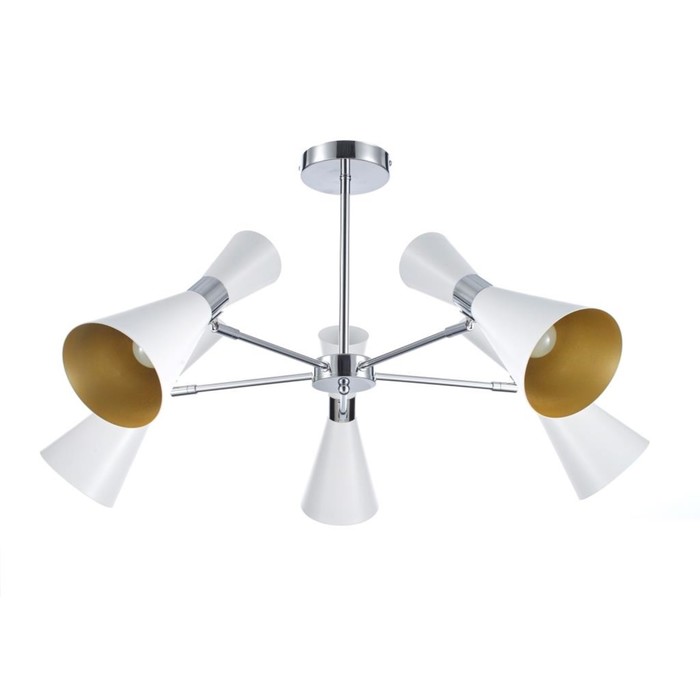 Люстра "Алина" 5x60Вт Е14 белый 65x65x44,5см