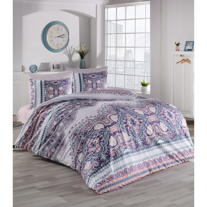 КПБ Masal 1,5 сп, 160х240 см, 160х220 см, 50х70 см-1 шт., абрикосовый