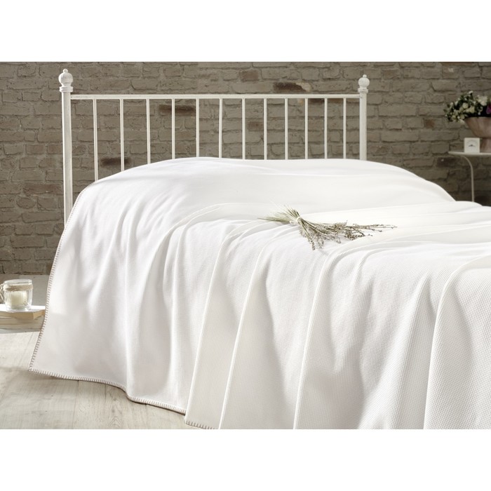 Простыня Rainbow, размер 200х230 см, вафля 270 г/м2, кремовый 3099