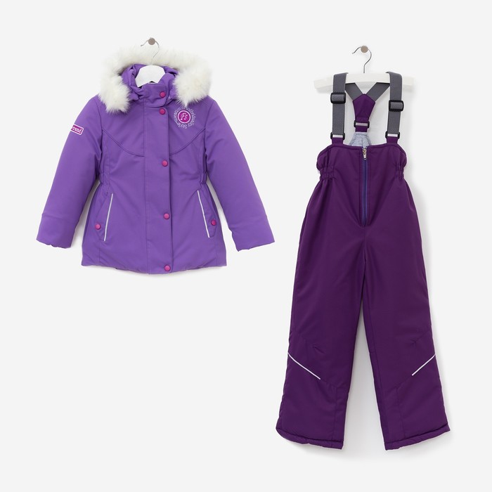 Костюм для девочки РАДУГА, рост 104/28 см, цвет сиреневый