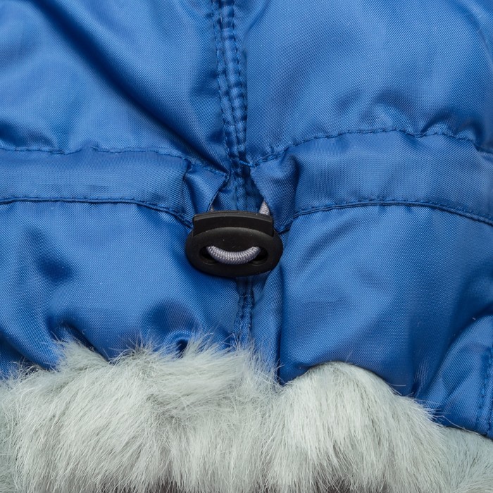 Шапка для мальчика, размер 54 см, цвет васильковый