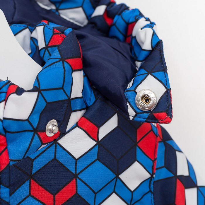 Комплект утепленный: куртка и брюки, рост 140 см, цвет синий S28242