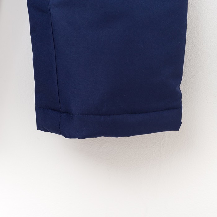 Комплект утепленный: куртка и брюки, рост 140 см, цвет синий S28242