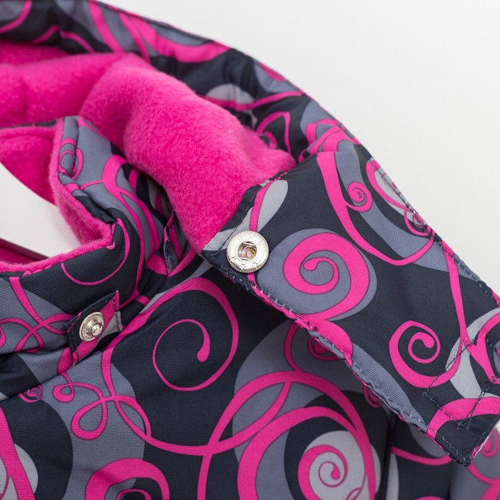 Комплект зимний(куртка,брюки) MW27101, цвет серый, рост 146 см