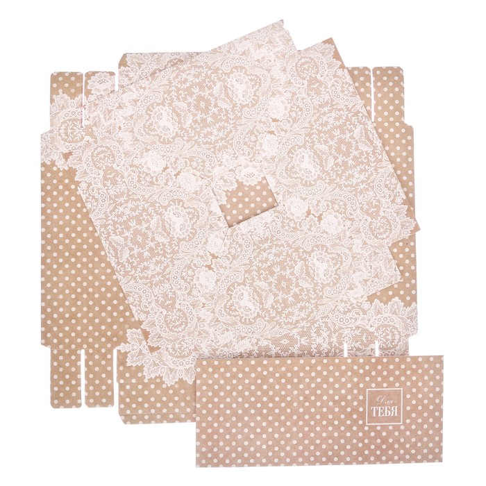 Коробка для цветов с вазой и PVC окнами складная «Хорошего настроения!», 23 х 30 х 23 см