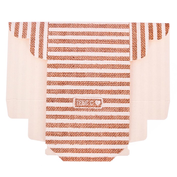 Коробка из картона «Тебе с любовью», 17 х 9 х 17 см