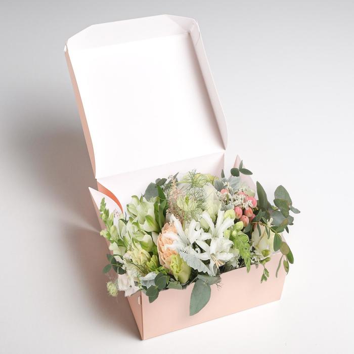 Коробка из картона «Бабочка», 17 х 9 х 17 см