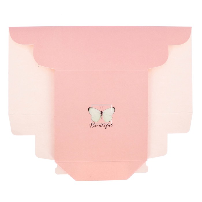 Коробка из картона «Бабочка», 17 х 9 х 17 см