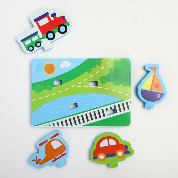 Набор игрушек для ванны «Транспорт»