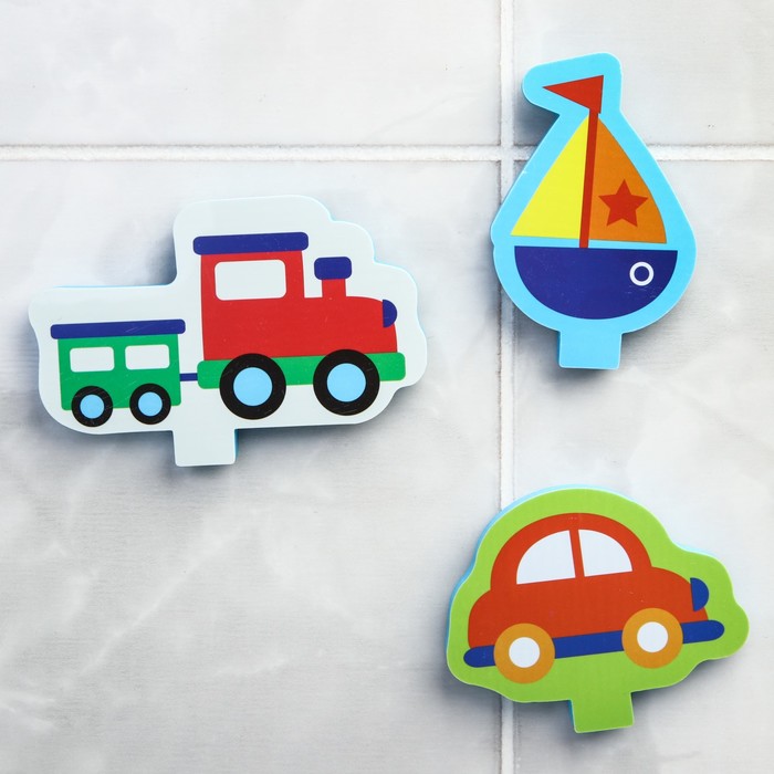 Набор игрушек для ванны «Транспорт»