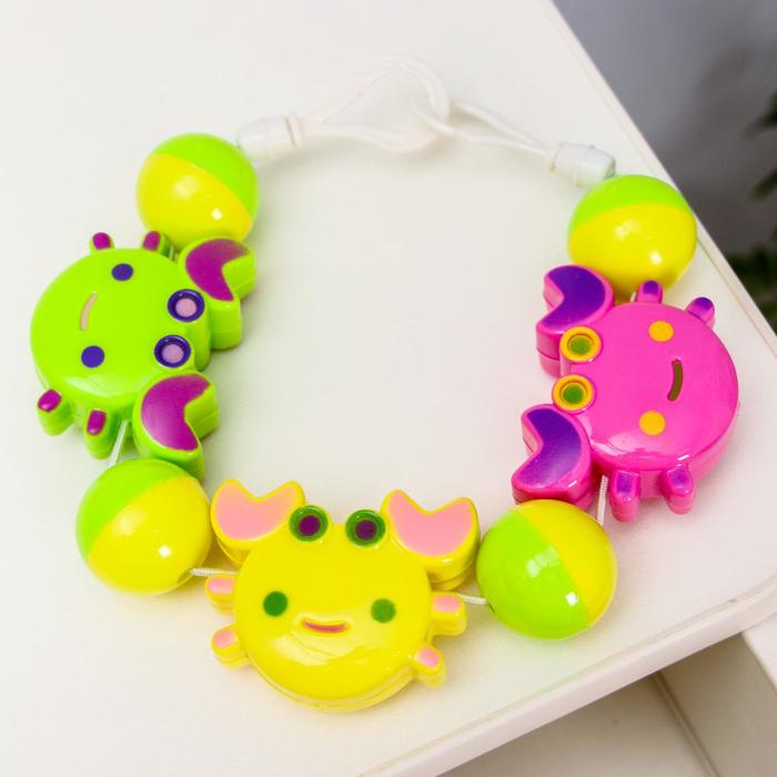 Подвеска на коляску/кроватку «Крабики», цвета МИКС