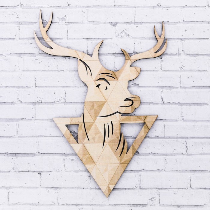 Набор для оформления интерьера "Олень"