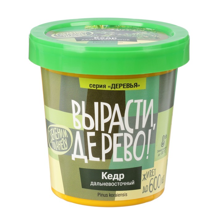 Набор для выращивания растений "Вырасти, Дерево! Кедр дальневосточный"