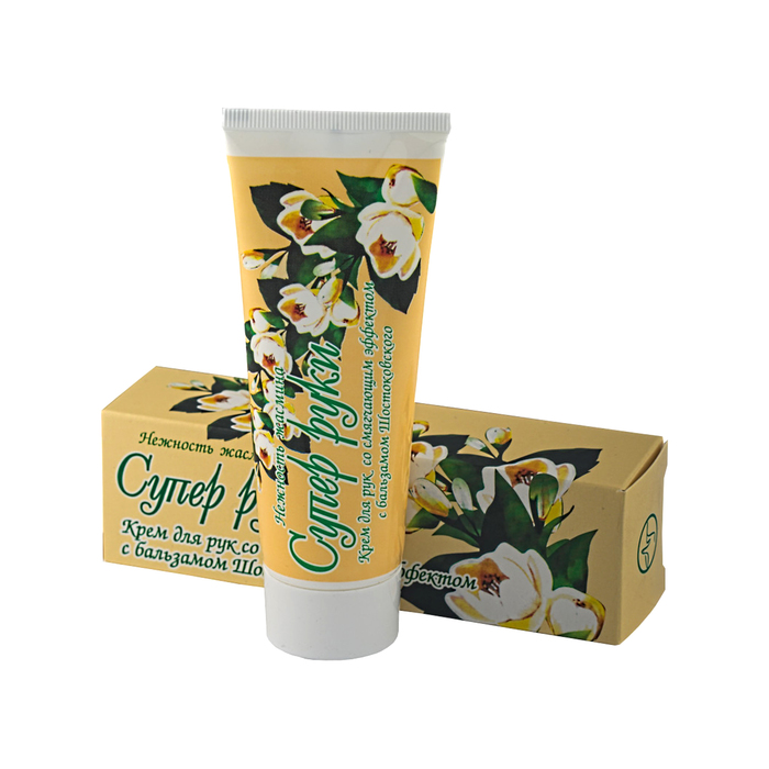 Крем для рук смягчающий СуперРуки Жасмин, Бальзам Шостаковского, 75 г