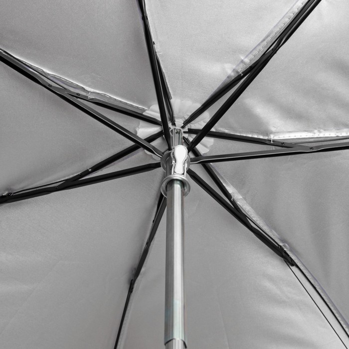 Зонт механический "Однотонный", R=46см, цвет зелёный