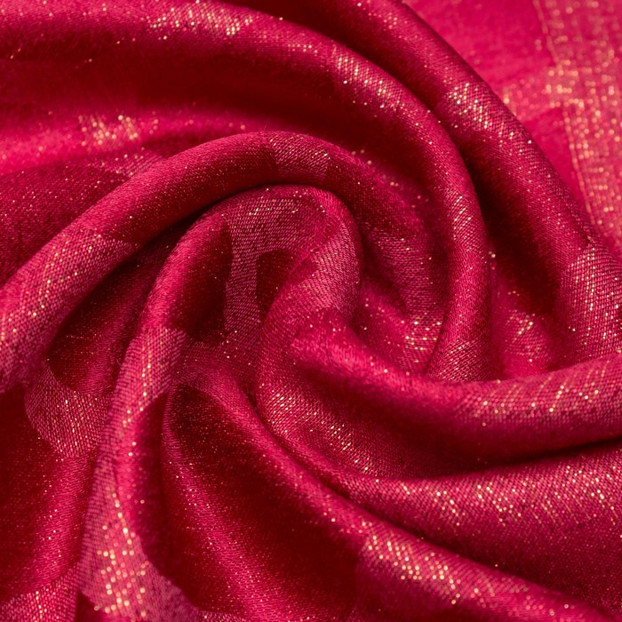 Палантин женский Этель "Лейла", размер 70*180 см, цвет бордовый