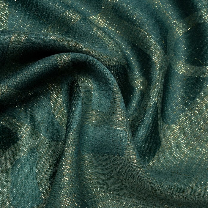 Палантин женский Этель "Лейла", размер 70*180 см, цвет зеленый