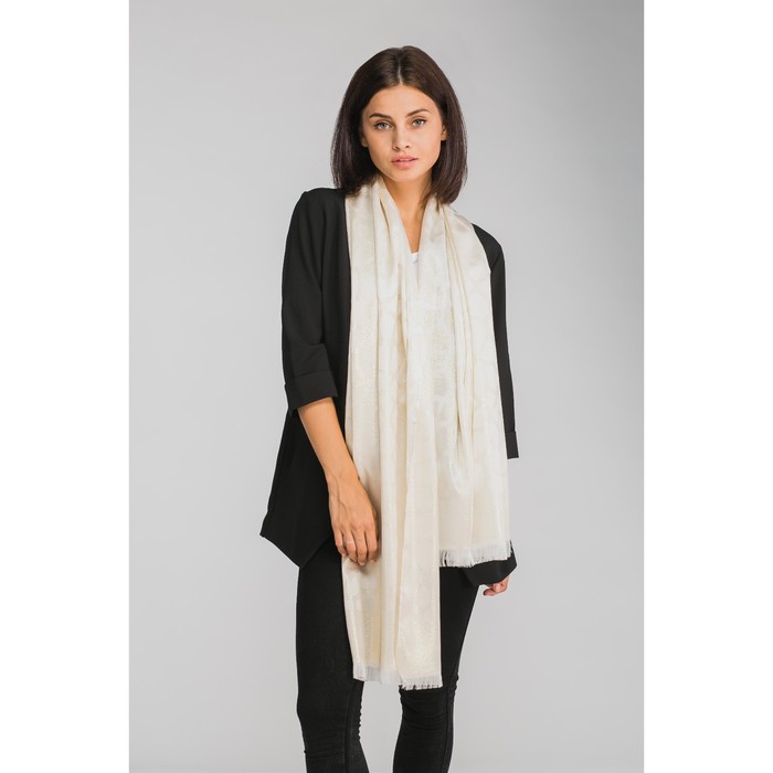 Палантин женский Этель "Лейла", размер 70*180 см, цвет бежевый