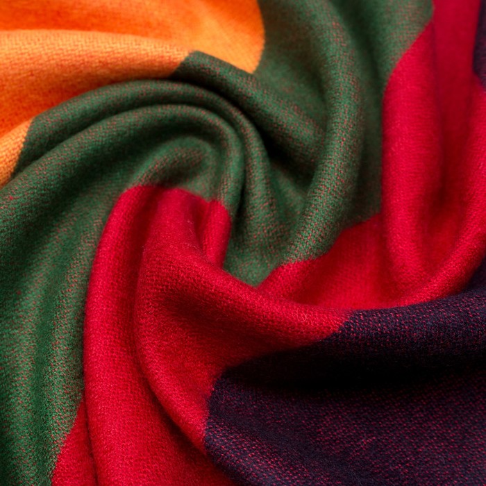 Палантин женский MINAKU "Шарлотта", размер 70*180 см, цвет красный