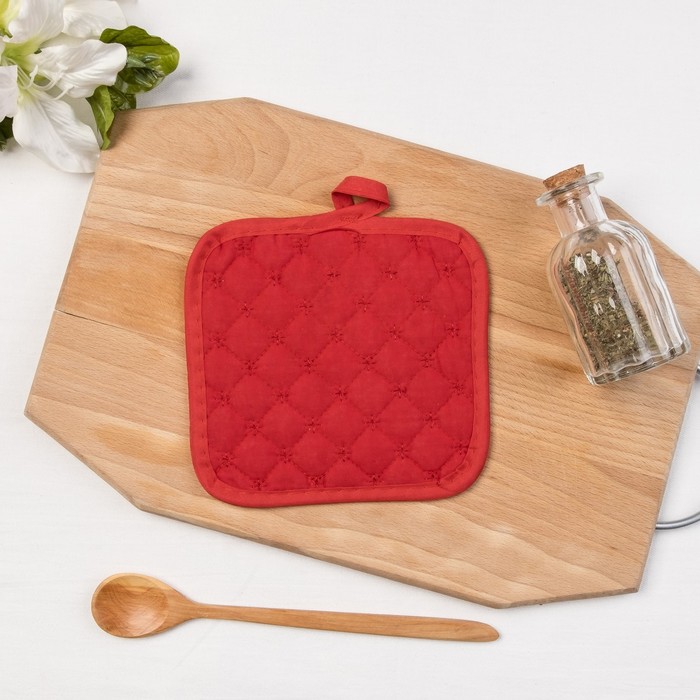 Прихватка Collorista 16*16 см "Малина", 50% х/л,50% п/э