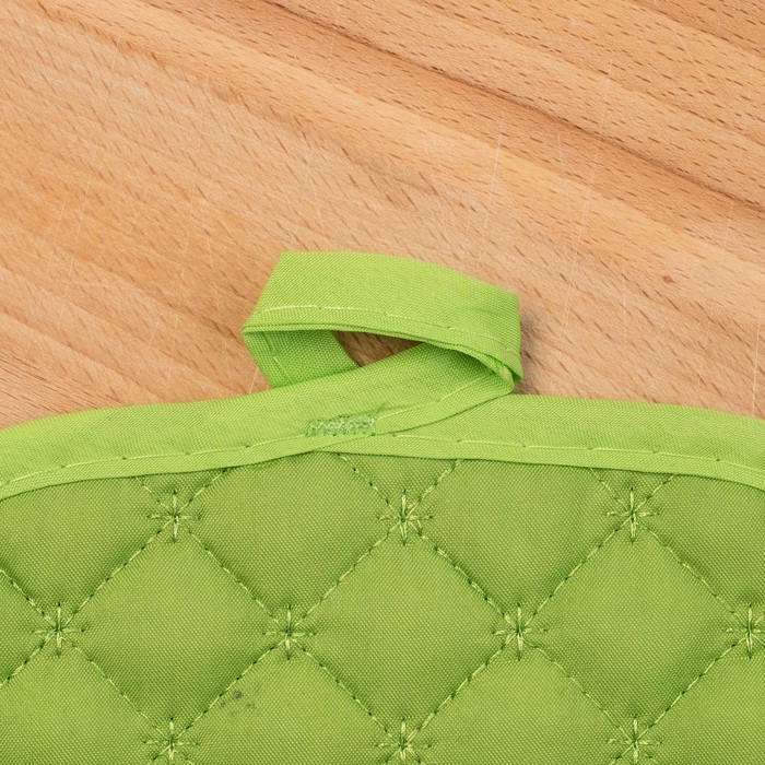 Прихватка Collorista 16*16 см "Лайм", 50% х/л,50% п/э