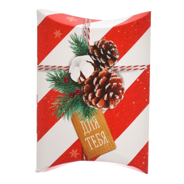 Коробка сборная фигурная «Для тебя в Новый год», 11 х 8 х 2 см