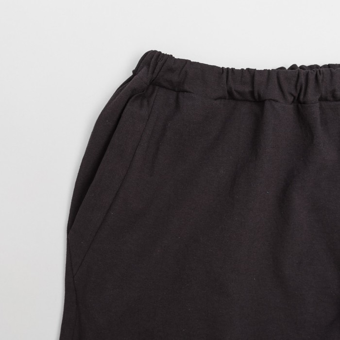 Брюки мужские цвет чёрный, р-р 62