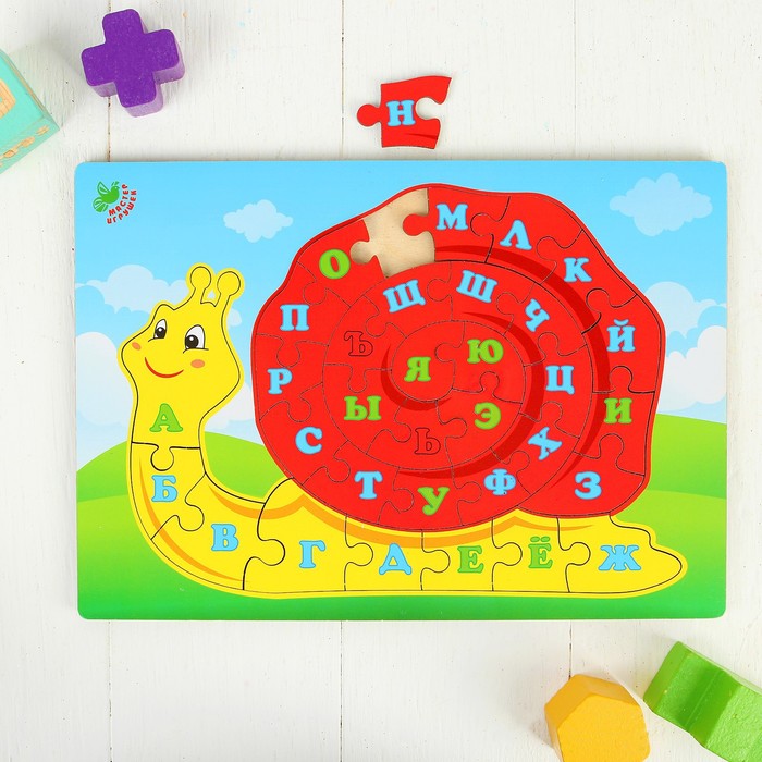 Пазл “Улитка. Алфавит”