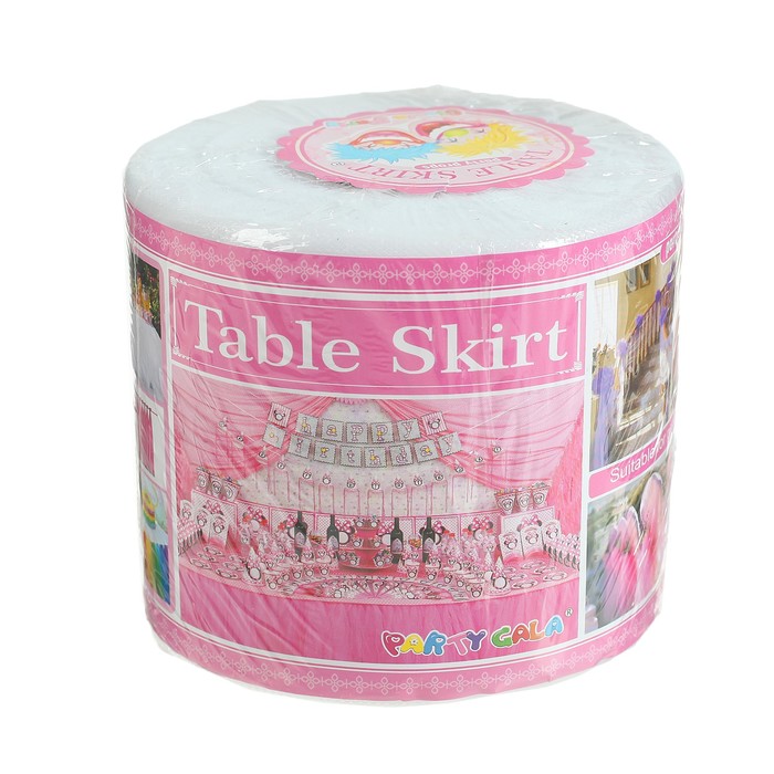 Лента для украшения "Праздник", длина 90 метров, цвет белый