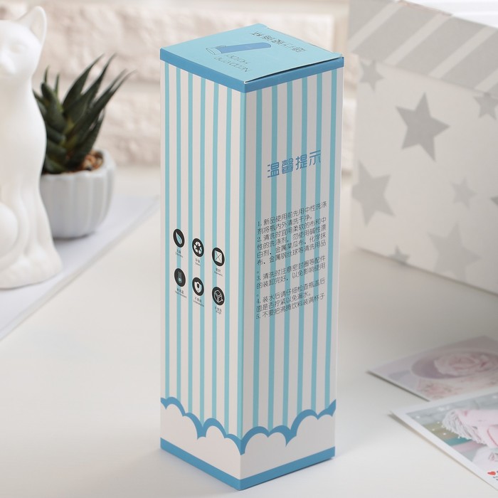 Бутылка 360 мл "Котики", цвета МИКС