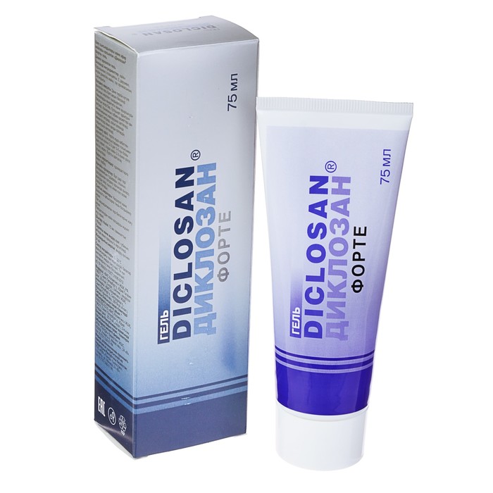 Гель Диклозан форте для суставов с экстрактами трав и эфирными маслами, 75 мл