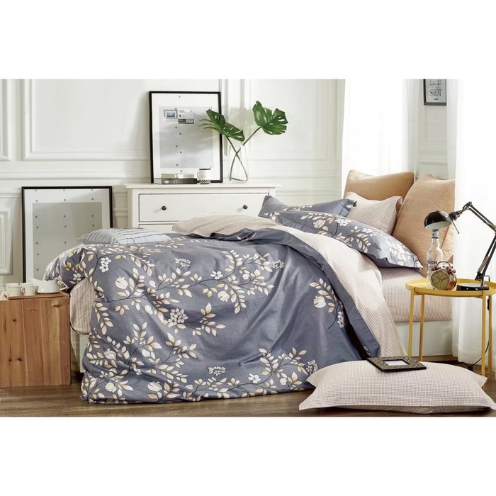 КПБ евро, 230х250 см, 200х220 см, 50х70 см, 70х70 см по 2 шт., сатин TPIG6-298