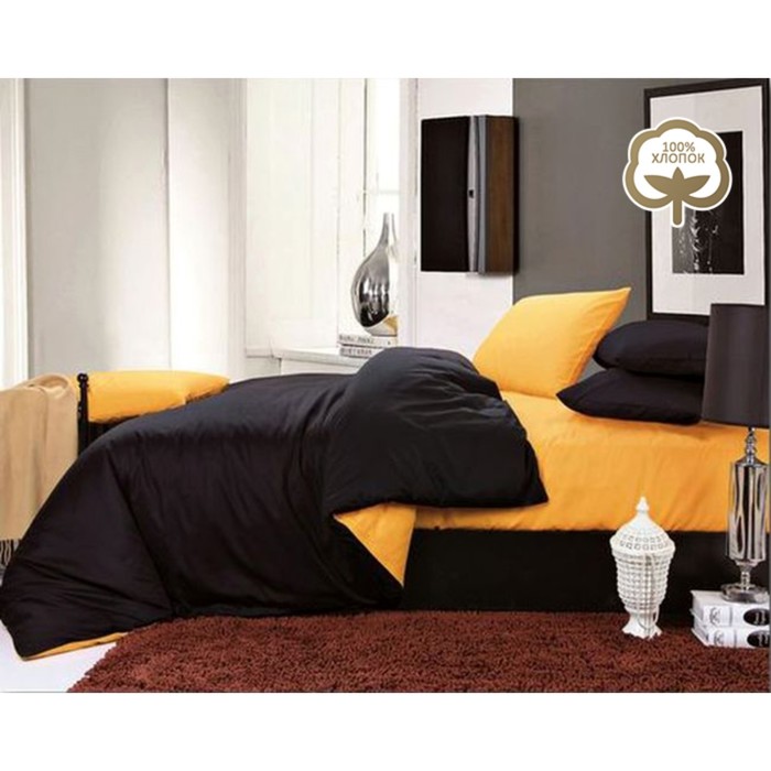 КПБ евро, 240х260 см на рез., 200х220 см, 50х70 см-2 шт., сатин 1014-JT05