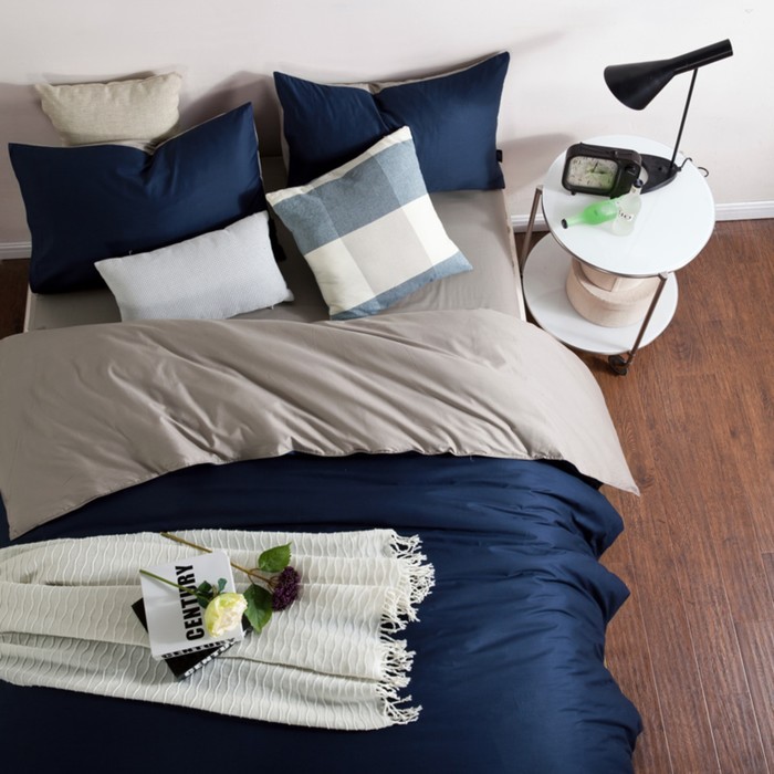 КПБ евро, 240х260 см на рез., 200х220 см, 50х70 см-2 шт., сатин 1014-JT101