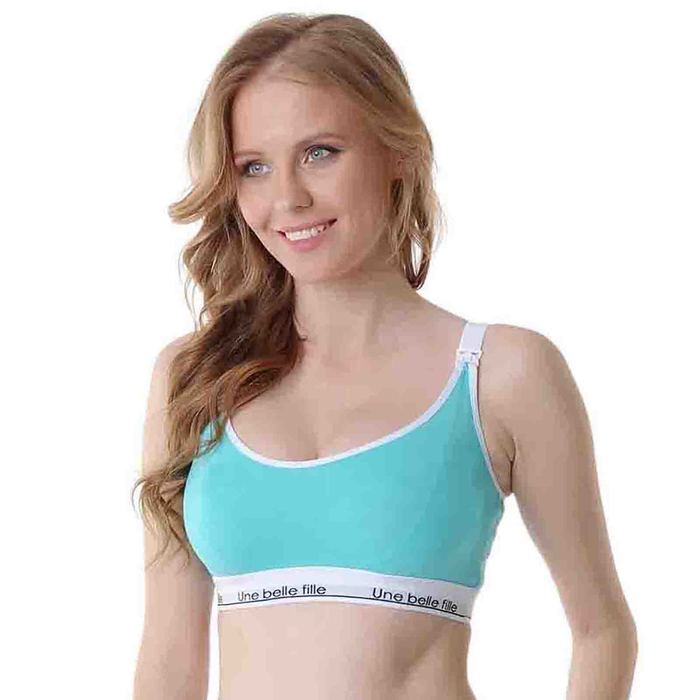 Топ «Бриг» для беременных и кормящих, цвет ментол, размер М