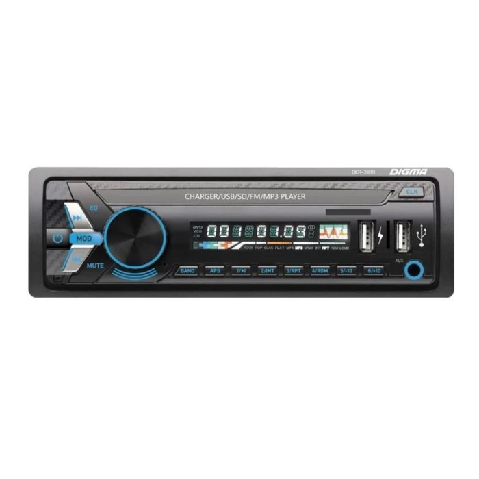 Автомагнитола Digma DCR-390B
