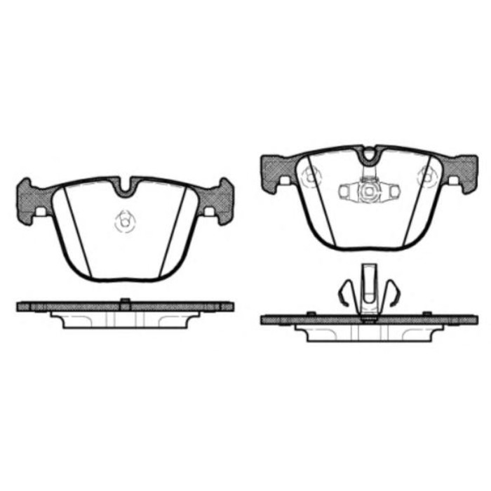 Колодки дисковые REMSA 089220