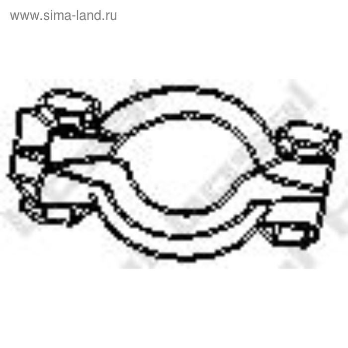 

Хомут глушителя BOSAL 254930