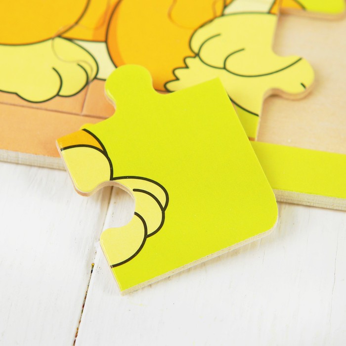 Пазл малый с картинкой "Песик"