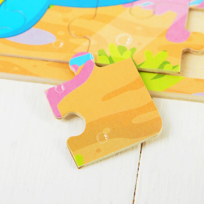 Пазл малый с картинкой "Дельфин"