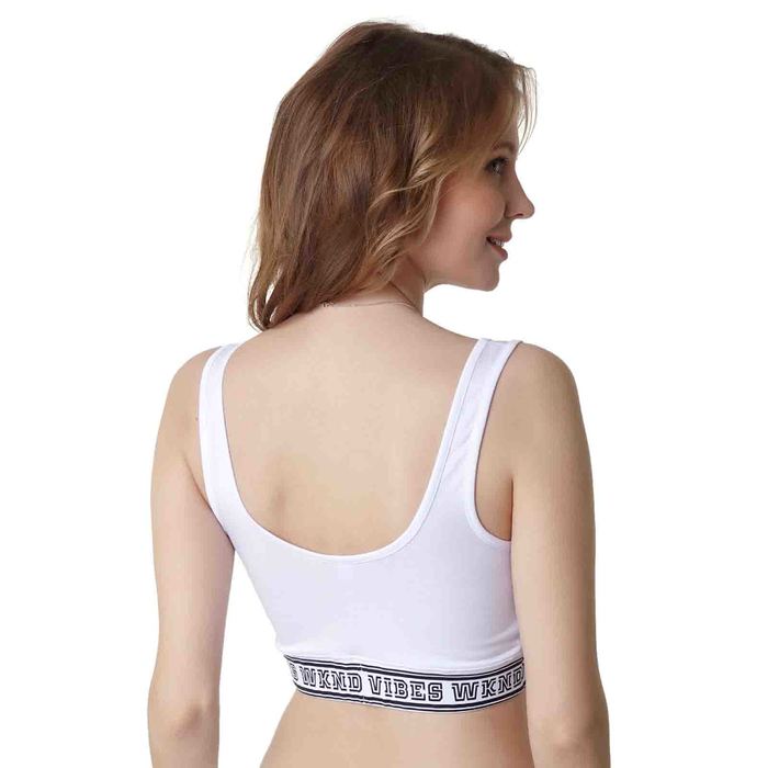 Топ «Джекки» для беременных и кормящих, цвет белый, размер S