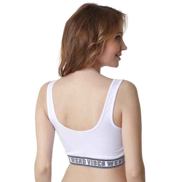 Топ «Джекки» для беременных и кормящих, цвет белый, размер XL